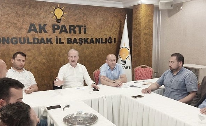 AK Parti Zonguldak Merkez İlçe Toplantısını Beycuma Beldesinde gerçekleştirdi.